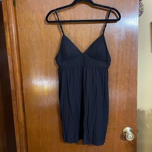 Padded V-neck Tank Mini Dress